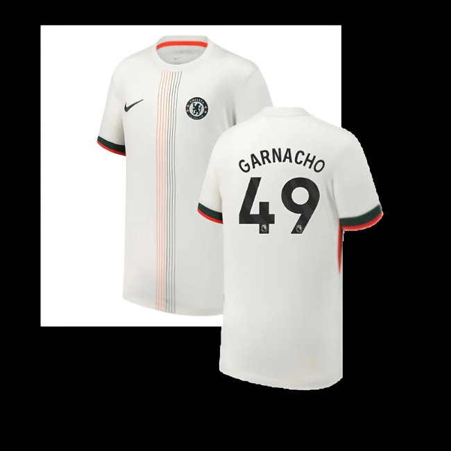 2025-2026 Chelsea Away Shirt (Kids) (Garnacho 49) — Buy Online