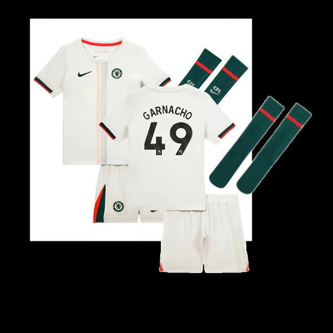 2025-2026 Chelsea Away Mini Kit (Garnacho 49) — Shop Online