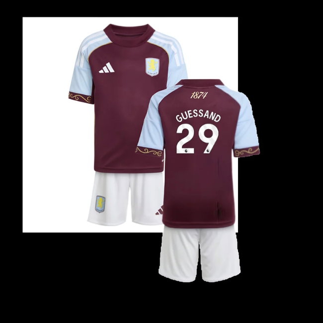 2025-2026 Aston Villa Home Mini Kit (Guessand 29) — Buy Now