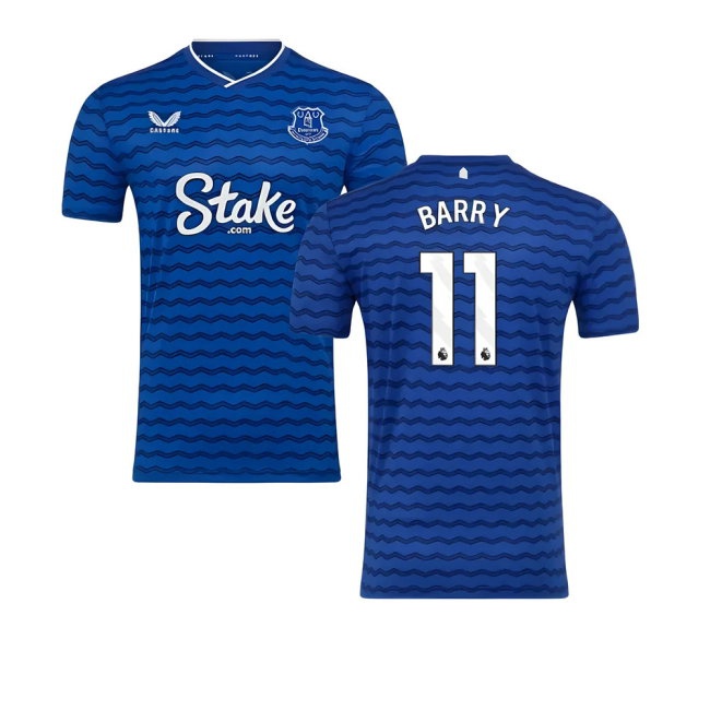 2025-2026 Everton Home Shirt (Barry 11) — Shop Online