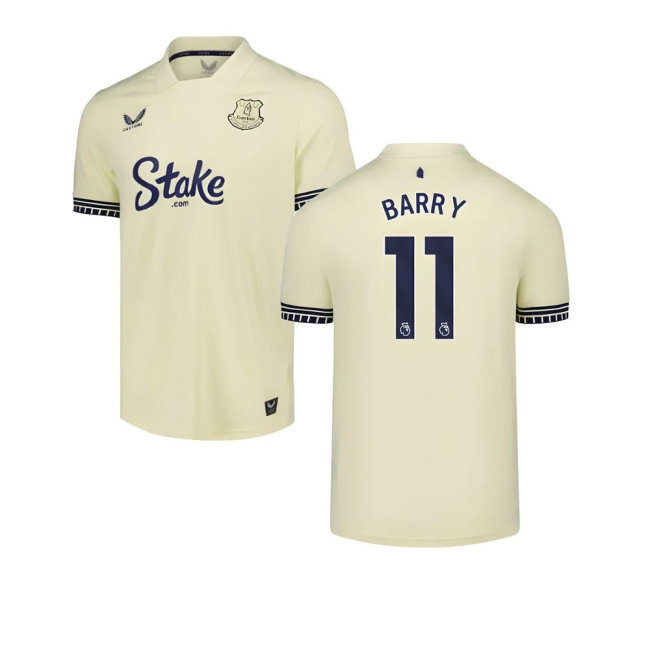2025-2026 Everton Away Shirt (Barry 11) — Shop Online