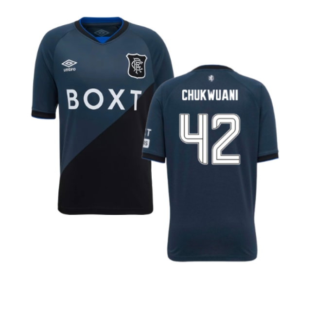 2025-2026 Rangers Third Shirt (Kids) (Chukwuani 42) — Buy Online