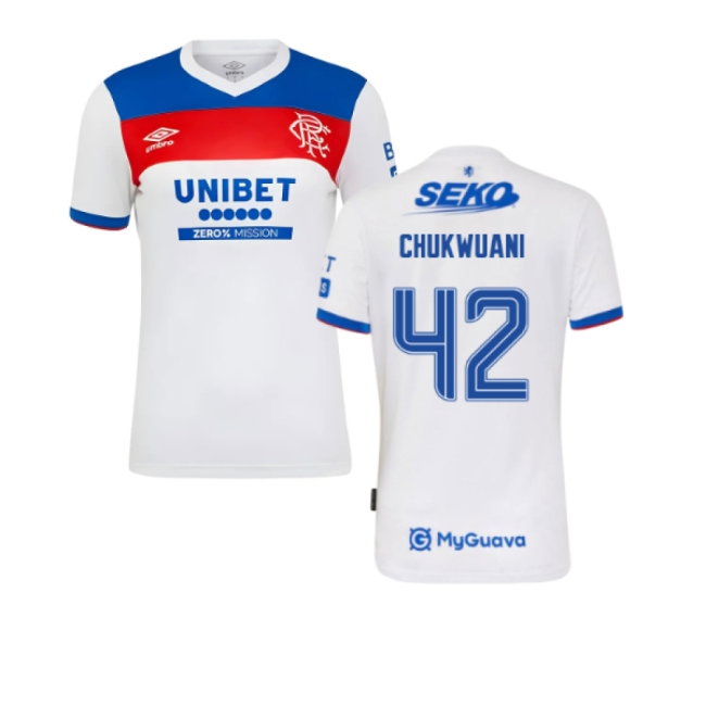 2025-2026 Rangers Away Shirt (Womens) (Chukwuani 42) — Shop Online