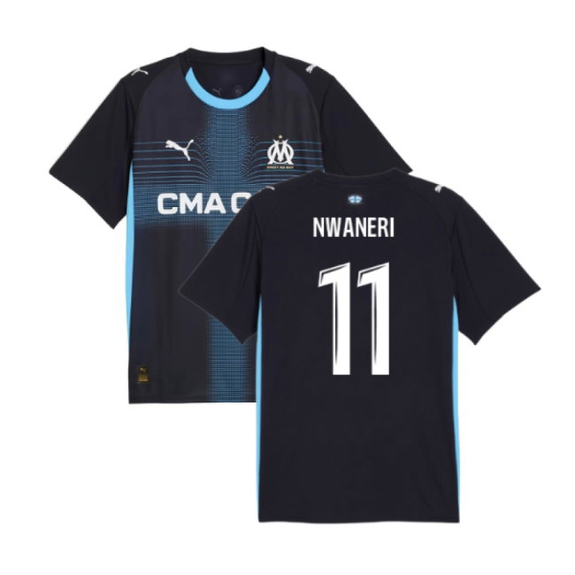 2025-2026 Marseille Away Shirt (Nwaneri 11) — Buy Online