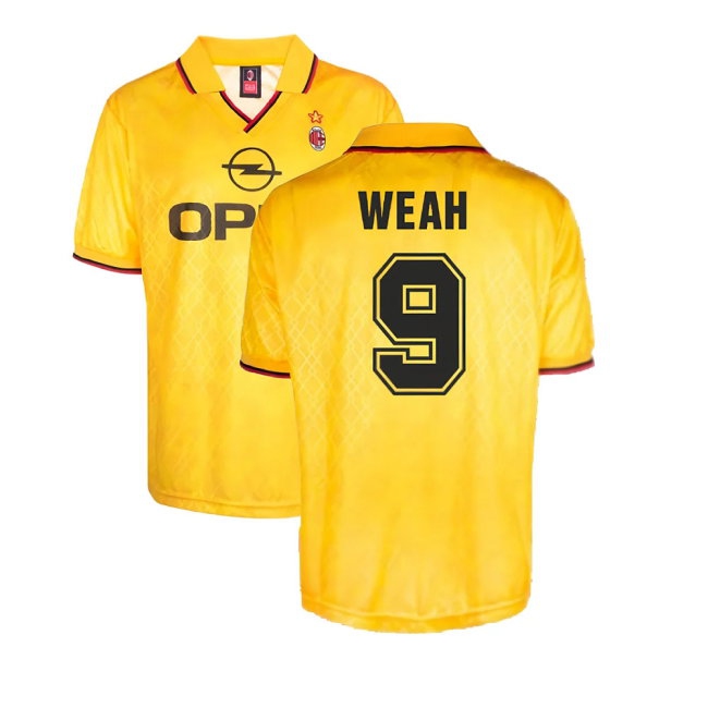 AC Milan 1995-1996 Third Retro Shirt (Weah 9) — Buy Now