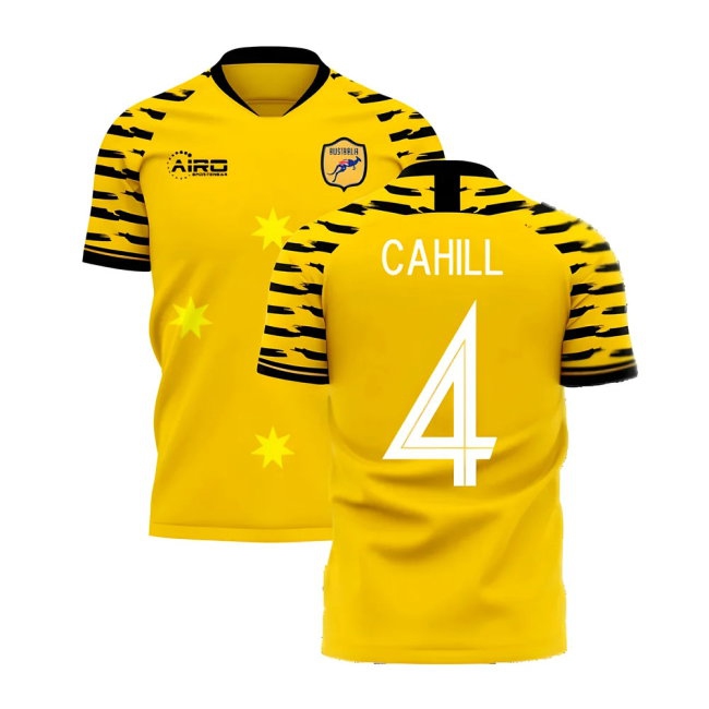 Australia 2025-2026 Home Concept Football Kit (Libero) (CAHILL 4) — Shop Online