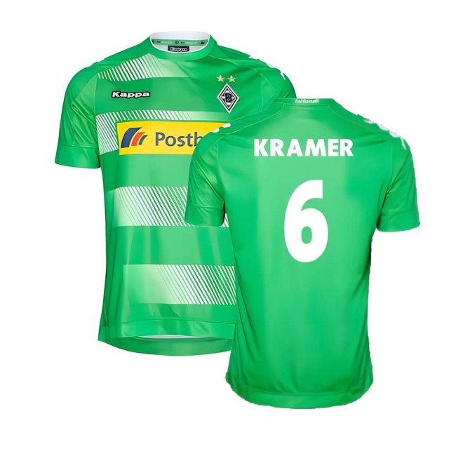 Borussia Monchengladbach 2016-18 Away Shirt ((Very Good) XL) (Kramer 6)