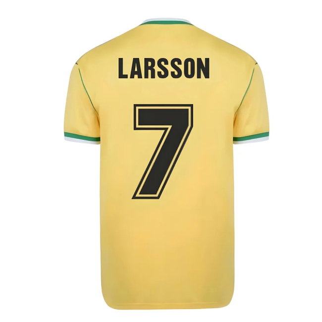 Celtic 1988 Centenary Away Retro Football Shirt (LARSSON 7)