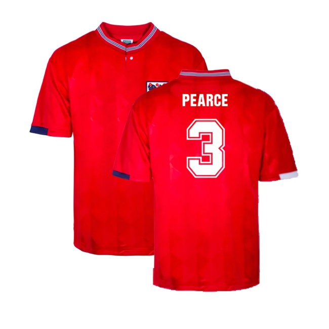 England 1989 Away Retro Shirt (Pearce 3) — Buy Now
