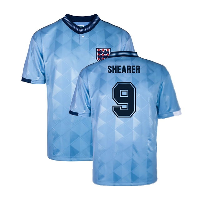 England 1989 Third Retro Shirt (Shearer 9) — Shop Now
