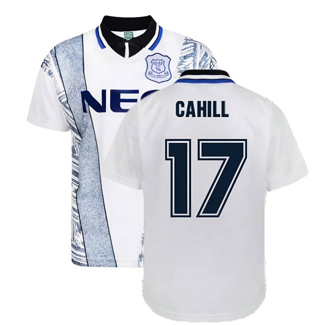 Everton 1995 Away Retro Shirt (CAHILL 17) — Shop Now