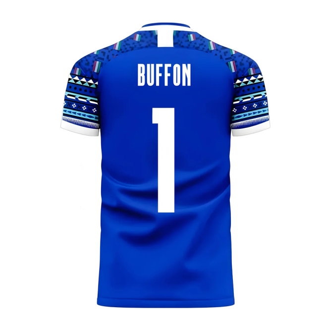 Italy 2025-2026 Home Concept Football Kit (Libero) (BUFFON 1) — Shop Online