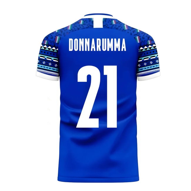 Italy 2025-2026 Home Concept Football Kit (Libero) (DONNARUMMA 21) — Buy Online