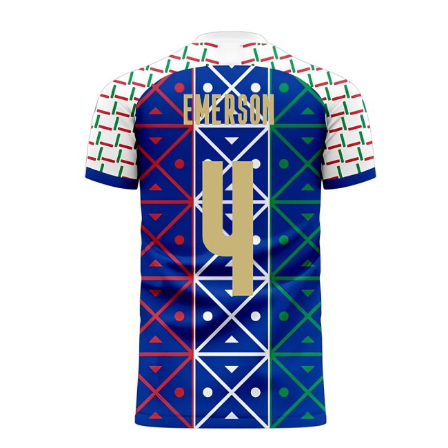 Italy 2025-2026 Renaissance Home Concept Football Kit (Libero) (EMERSON 4) — Shop Online