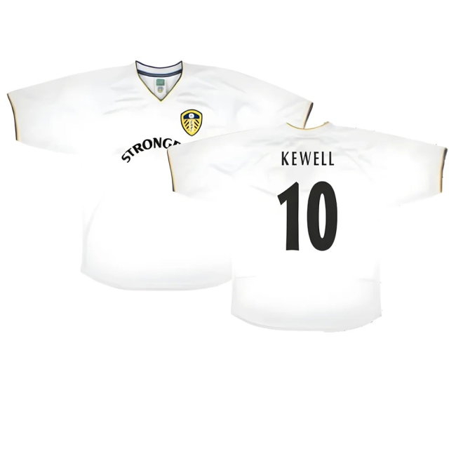 Leeds United 2001 Retro Football Shirt (Kewell 10)