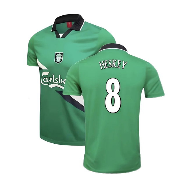 Liverpool 1999-2000 Away Retro Shirt (Heskey 8) — Shop Now
