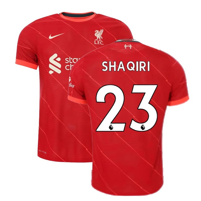 Liverpool 2021-2022 Home Shirt (Kids) (SHAQIRI 23)