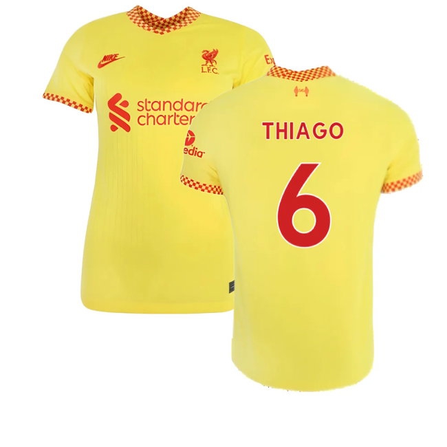 Liverpool 2021-2022 Womens 3rd Shirt (THIAGO 6) — Shop Now