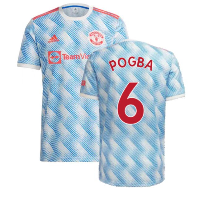 Man Utd 2021-2022 Away Shirt (POGBA 6) — Shop Now