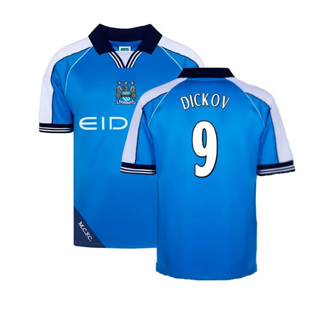 Manchester City 2000 Home Retro Shirt (Dickov 9) — Buy Now