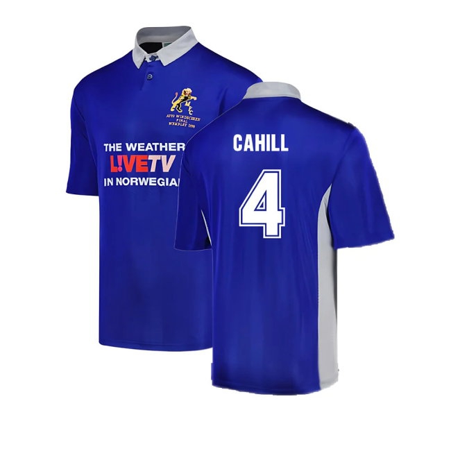 Millwall 1998 Retro Home Shirt (Cahill 4) — Buy Now