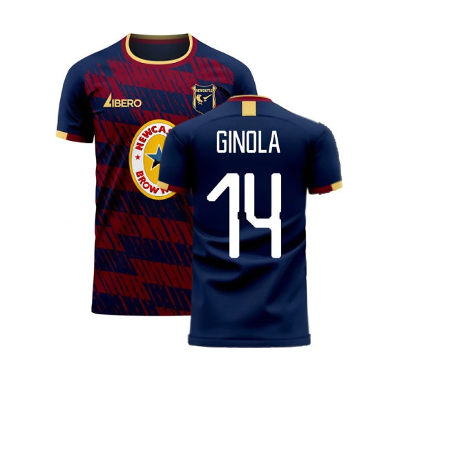 Newcastle 2025-2026 Away Concept Football Kit (Libero) (GINOLA 14) - Womens