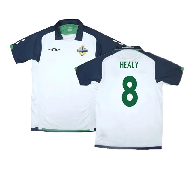 Northern Ireland 2009-10 Away Shirt ((Very Good) XL) (Healy 8)