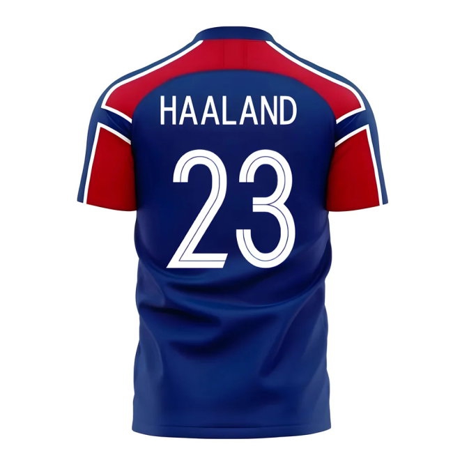 Norway 2025-2026 Away Concept Football Kit (Libero) (HAALAND 23) — Buy Now