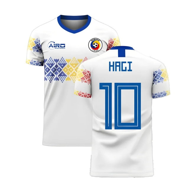 Romania 2025-2026 Away Concept Football Kit (Libero) (HAGI 10) — Buy Online