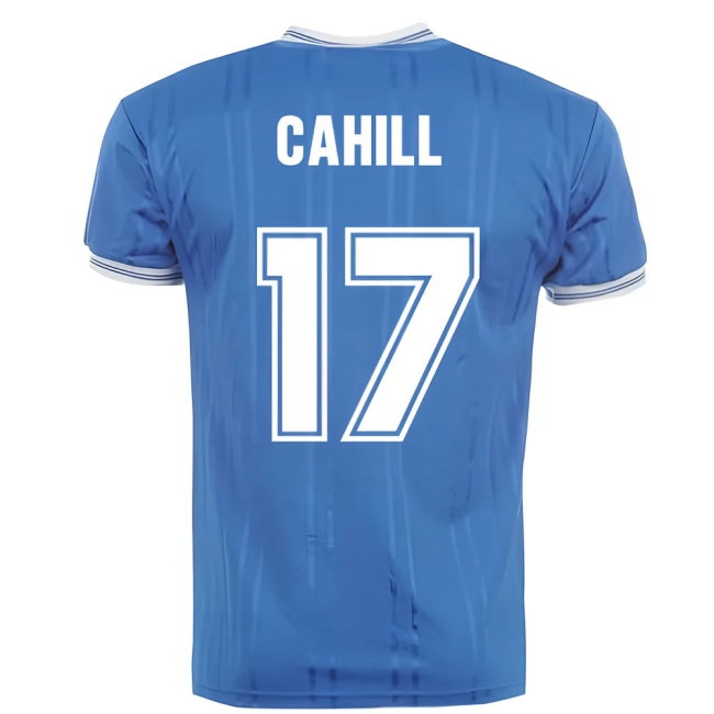 Score Draw Everton 1984 Home Shirt (CAHILL 17) — Buy Now