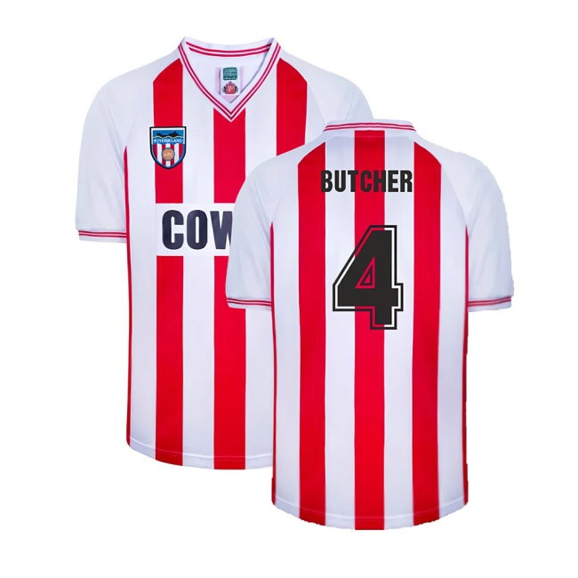 Sunderland 1984 Retro Home Shirt (Butcher 4) — Shop Online