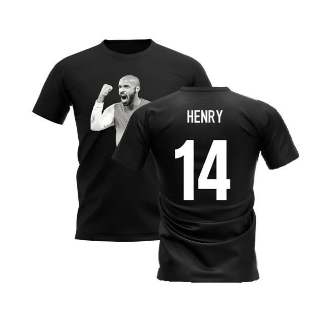 Thierry Henry Legend T-Shirt (Black) (Henry 14) — Shop Now