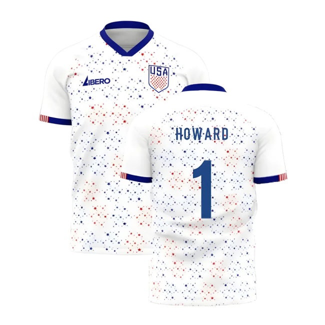 United States 2025-2026 Home Concept Football Kit (Libero) (HOWARD 1) — Shop Now