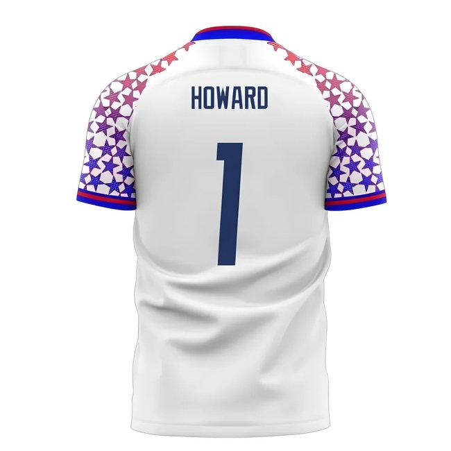 USA 2025-2026 Home Concept Football Kit (Libero) (HOWARD 1) — Shop Now