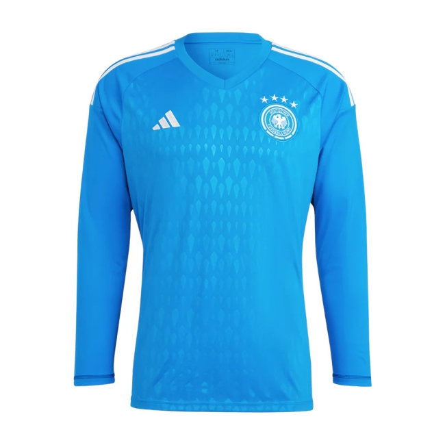 2022-2023 Germany Home Goalkeeper Shirt (Blue) (Neuer 1) — Buy Online