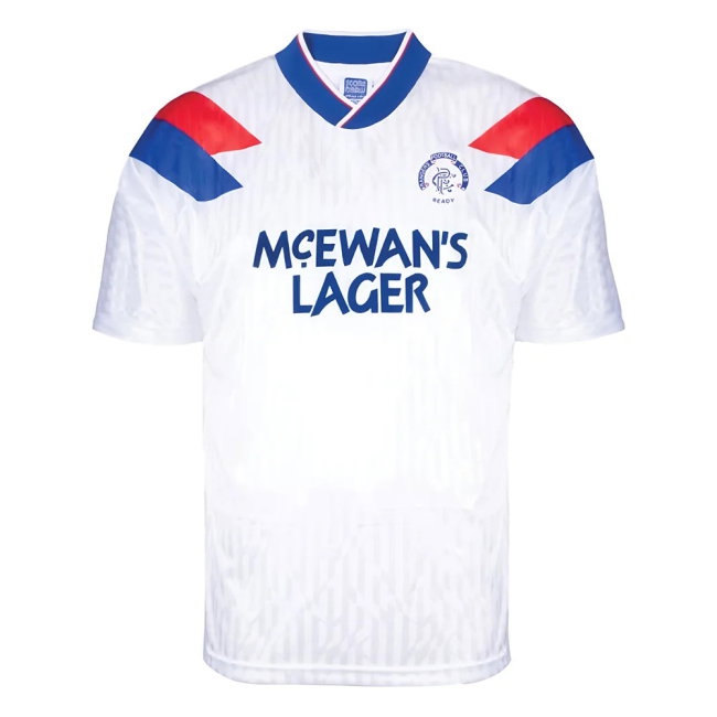 Rangers 1990 Away Retro Football Shirt (Butcher 6) — Buy Online