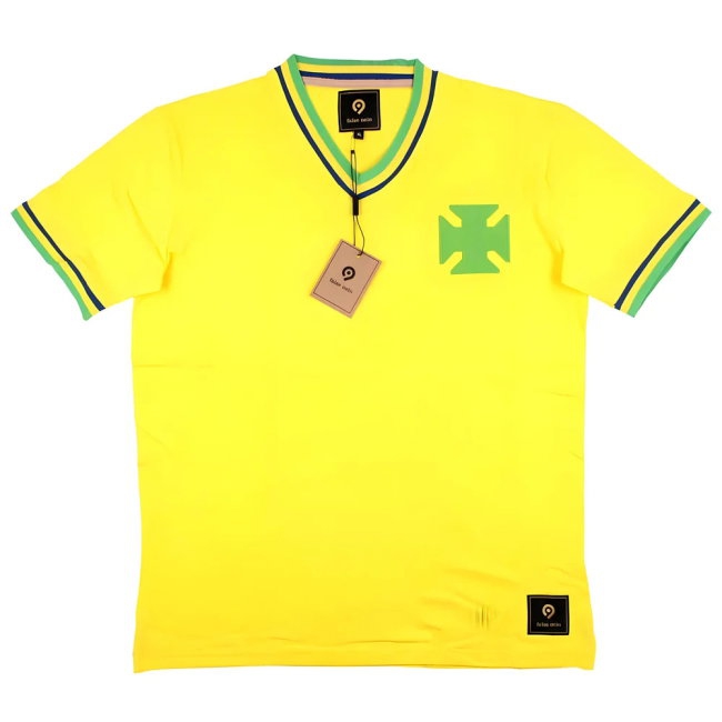 False Nein Brazil Home Football Shirt (T SILVA 2) — Shop Now