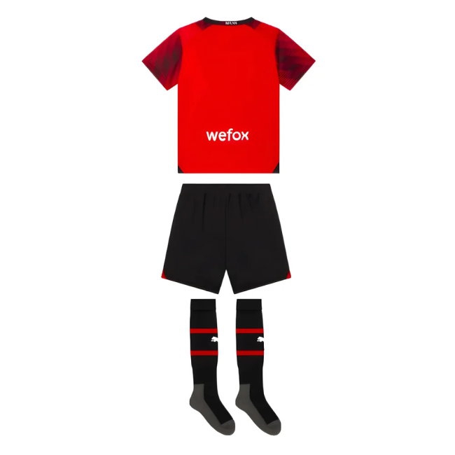 2023-2024 AC Milan Home Mini Kit (Weah 9) — Buy Now