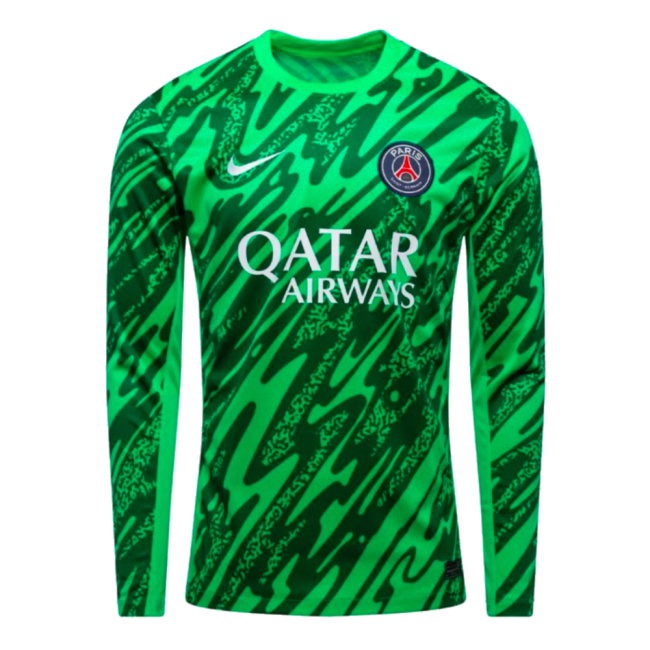 2024-2025 PSG Home Goalkeeper Shirt (Green) (Buffon 1) — Buy Online
