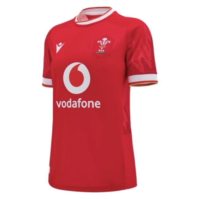 2024-2025 Wales WRU Home Replica Rugby Shirt (Womens) (Warburton 7) — Buy Now