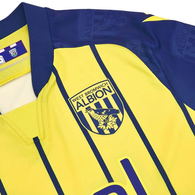 2024-2025 West Brom WBA Albion Away Shirt (Cole 44) — Shop Online