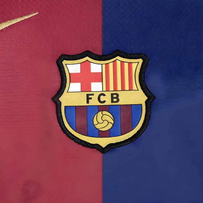 2024-2025 Barcelona Home Shirt (Sponsorless) - Kids (M.Casado 17) — Buy Now
