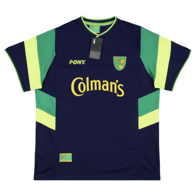 1997-1999 Norwich City Third Pony Retro Shirt (Bellamy 8)