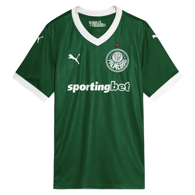 2025-2026 Palmeiras Home Shirt (Estevao 41) — Buy Online