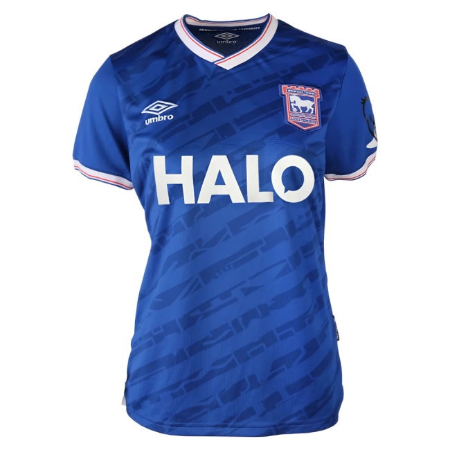 2025-2026 Ipswich Town Home Shirt (Womens) (Szmodics 23) — Shop Online