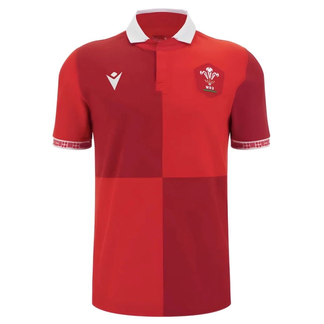2025-2026 Wales WRU Home Cotton Rugby Shirt (Warburton 7) — Buy Now