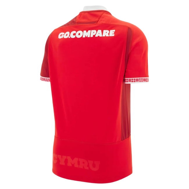 2025-2026 Wales WRU Home Rugby Shirt (Kids) (North 14) — Buy Online