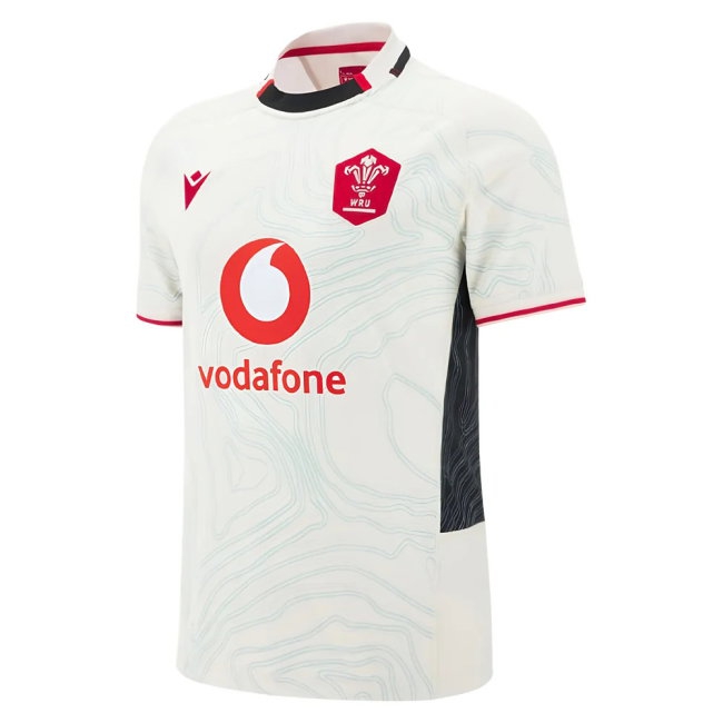 2025-2026 Wales Away Replica Rugby Shirt (Warburton 7) — Buy Online