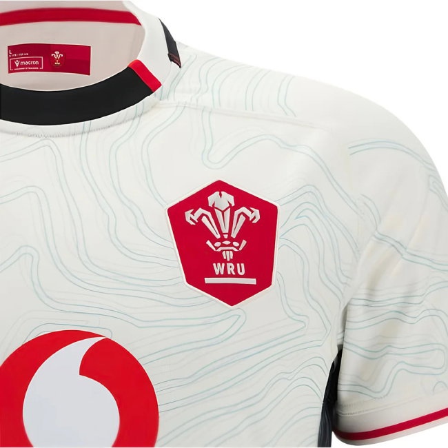 2025-2026 Wales Away Replica Rugby Shirt (Warburton 7) — Buy Online