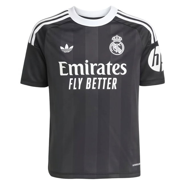 2025-2026 Real Madrid Third Goalkeeper Shirt (Kids) (Courtois 1) — Buy Online